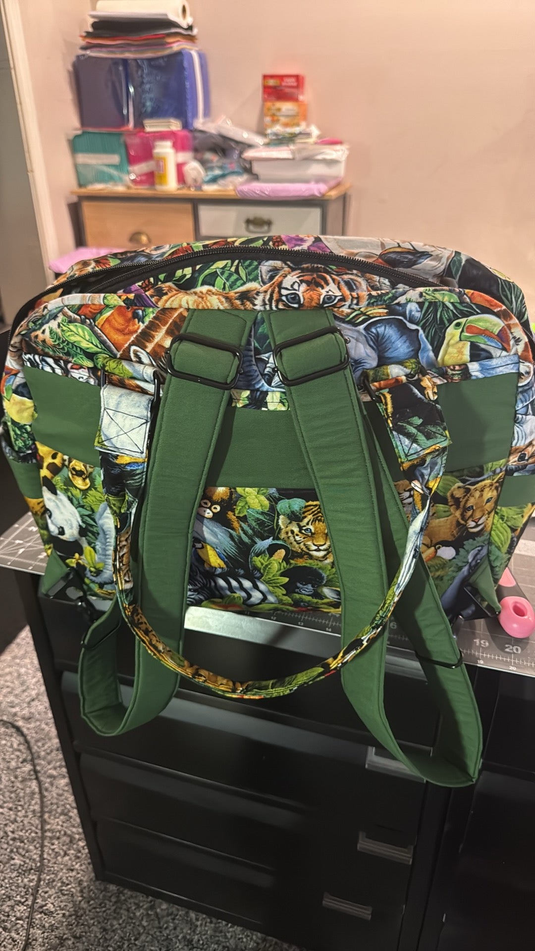 Backpack diaper bag and more