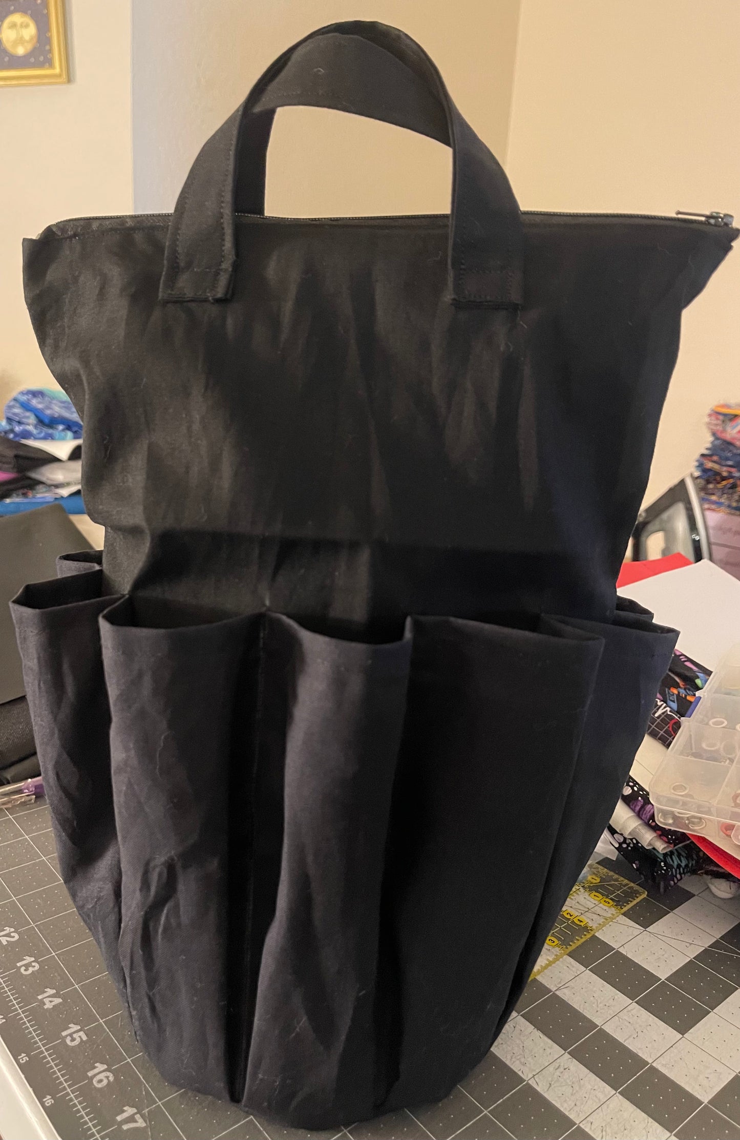 Bingo bag square bottom