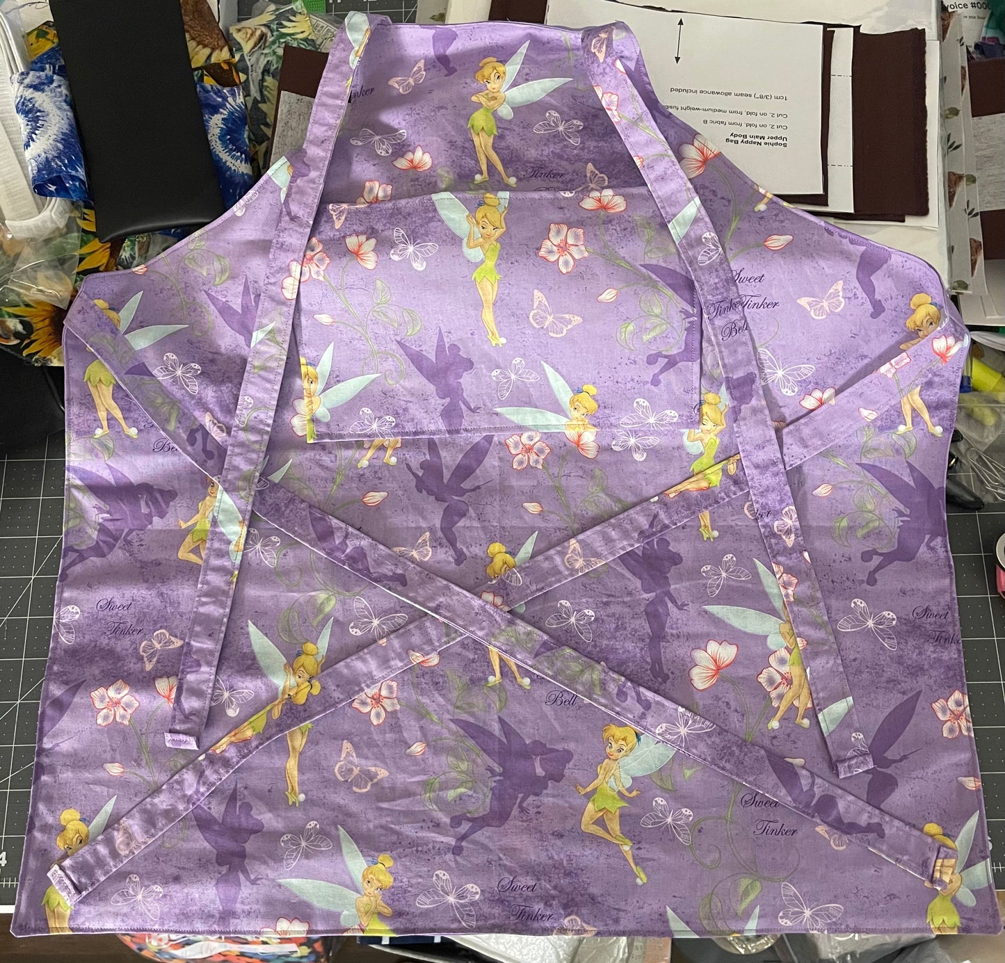 Handmade Apron — Custom Fabric, Optional Waterproof & Embroidery
