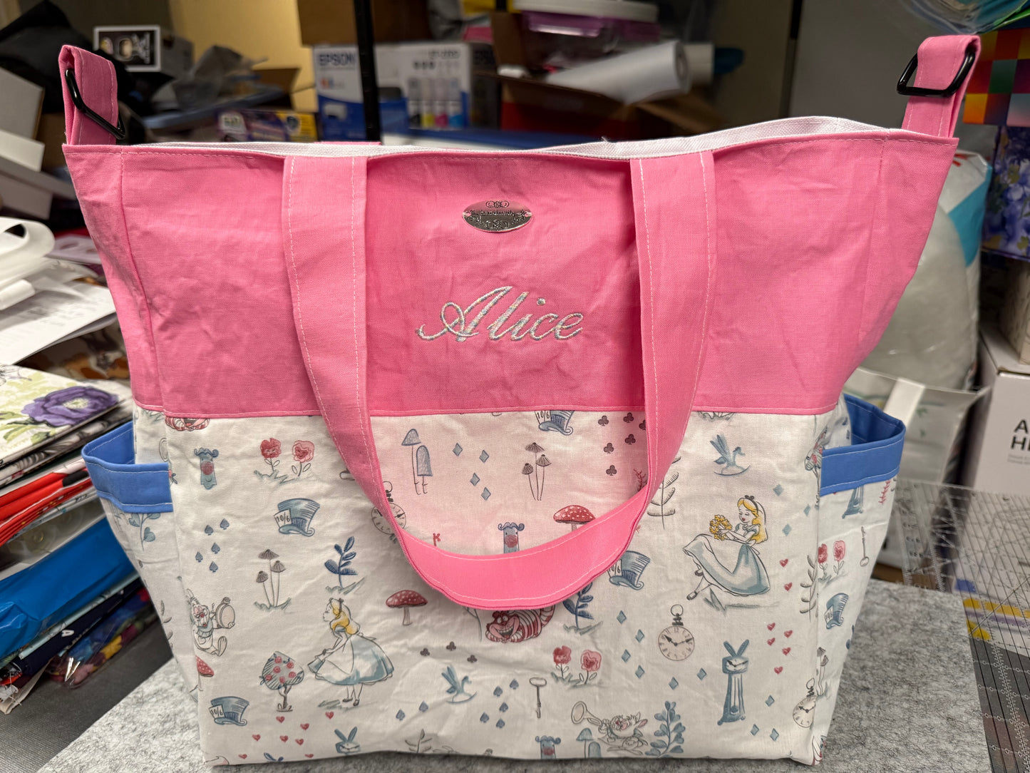 Handmade Custom Diaper Bag — Fabric of Your Choice, Optional Waterproof Lining
