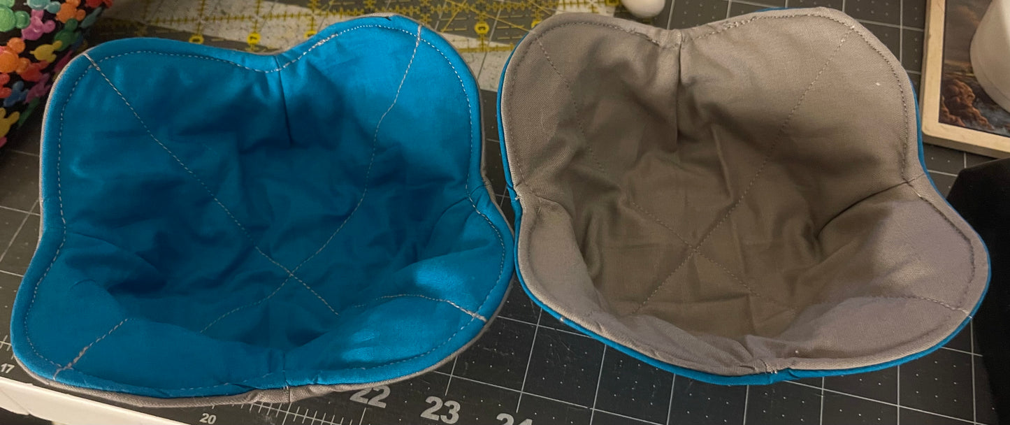 Handmade Bowl Cozy — 6 Sizes, Custom Fabric