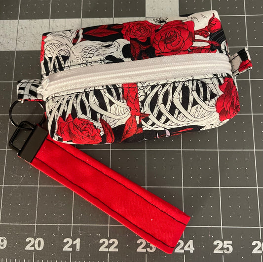 Handmade Wrist Boxy Bag — Cards, Cash & Keys